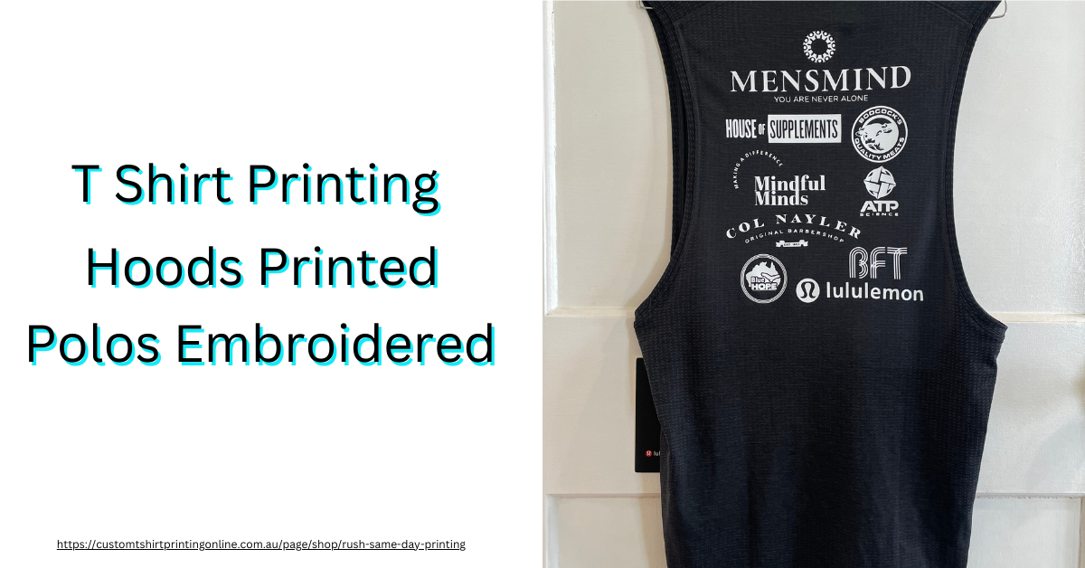 Bulk T Shirt Printing Brisbane
