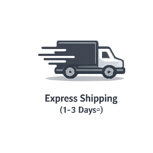 Delivery truck icon representing express shipping for custom printed t shirts within Australia