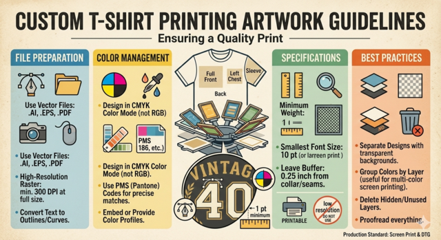 T-shirt printing guide