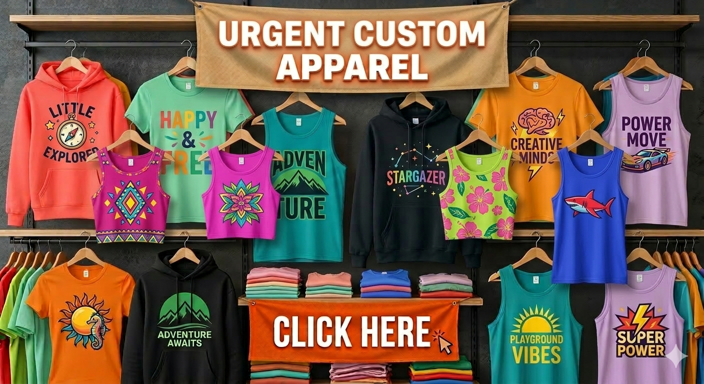 Need urgent shirts - we can help you
