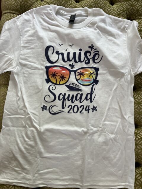 Cruise shirts custom printed for family holidays