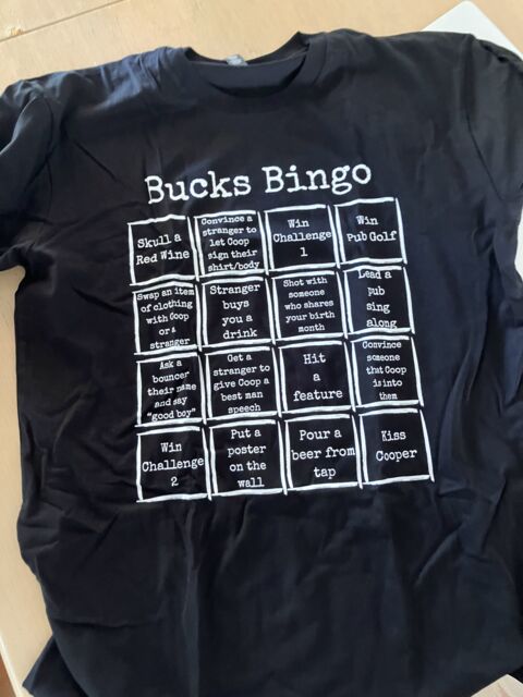 hens and buck party shirts custom printed for events