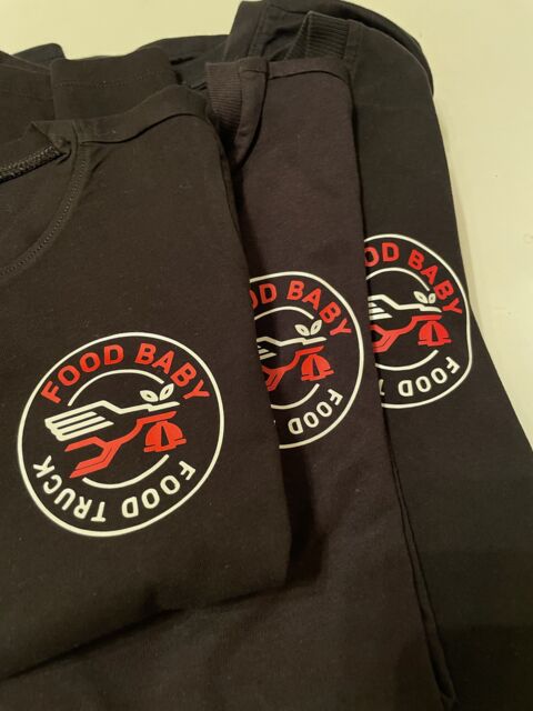 Shirts printed for food truck event