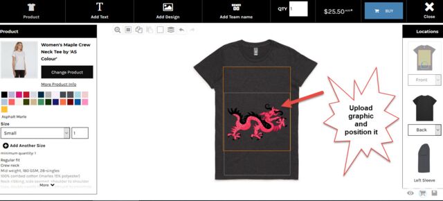 Lets create a great looking shirt for you in Hobart, Tasmania