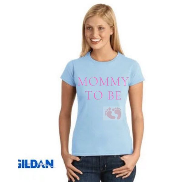 Baby Shower Clothes For Mum And Dad Custom T Shirt Printing Brisbane