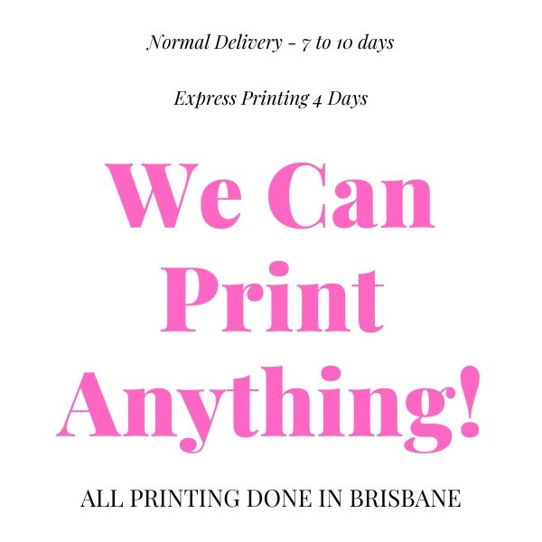 custom printing in Brisbane