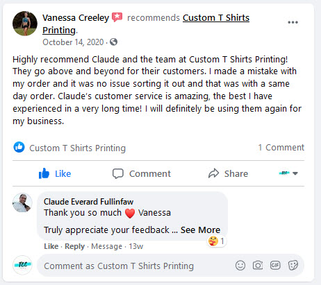 Personalised T shirts for gyms