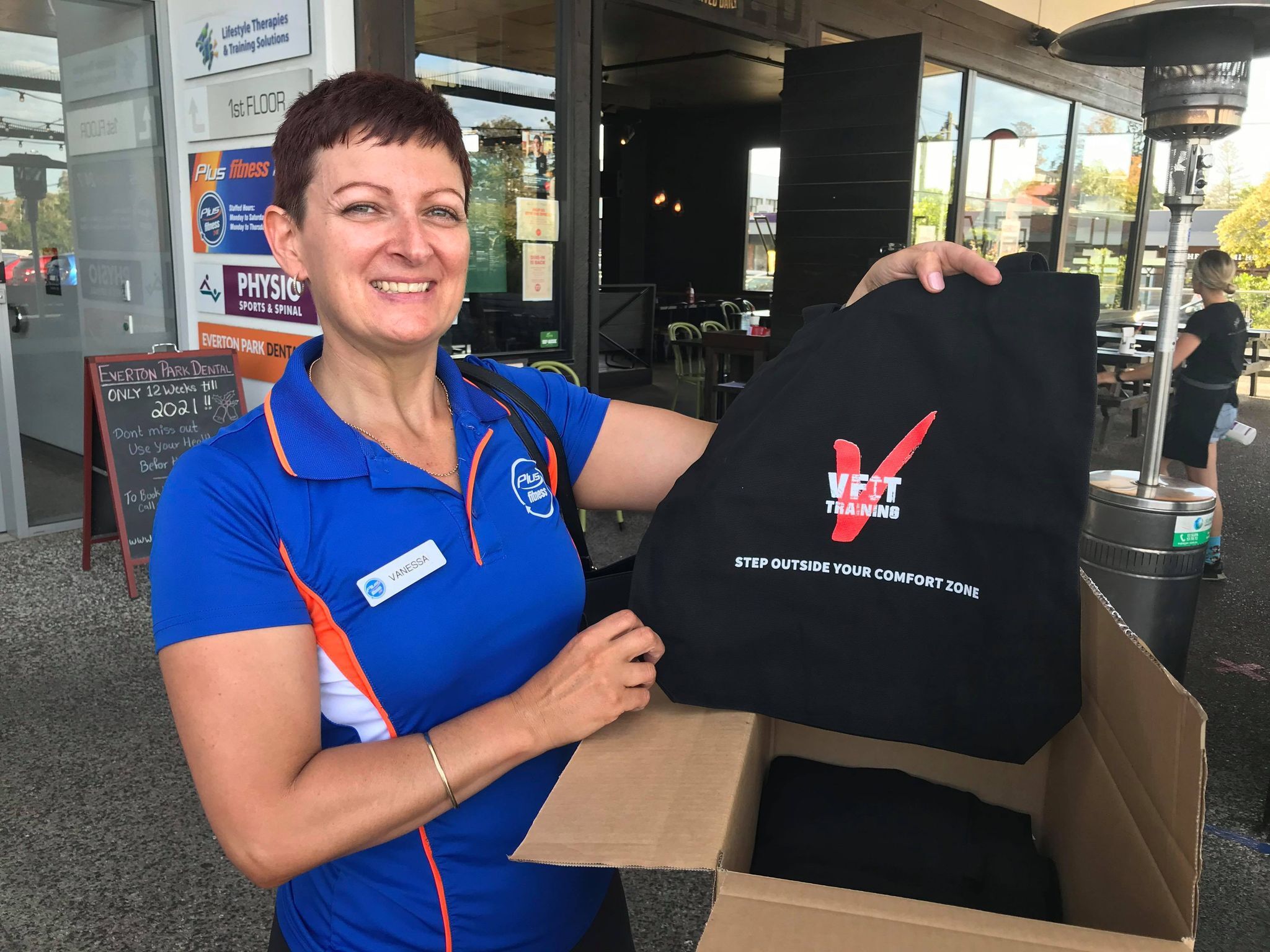 Custom designed shirts for fitness trainers