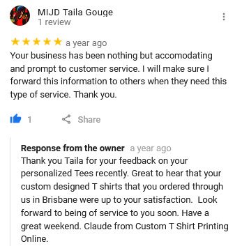 Print personalised birthday tee shirts cabolture, morayfield