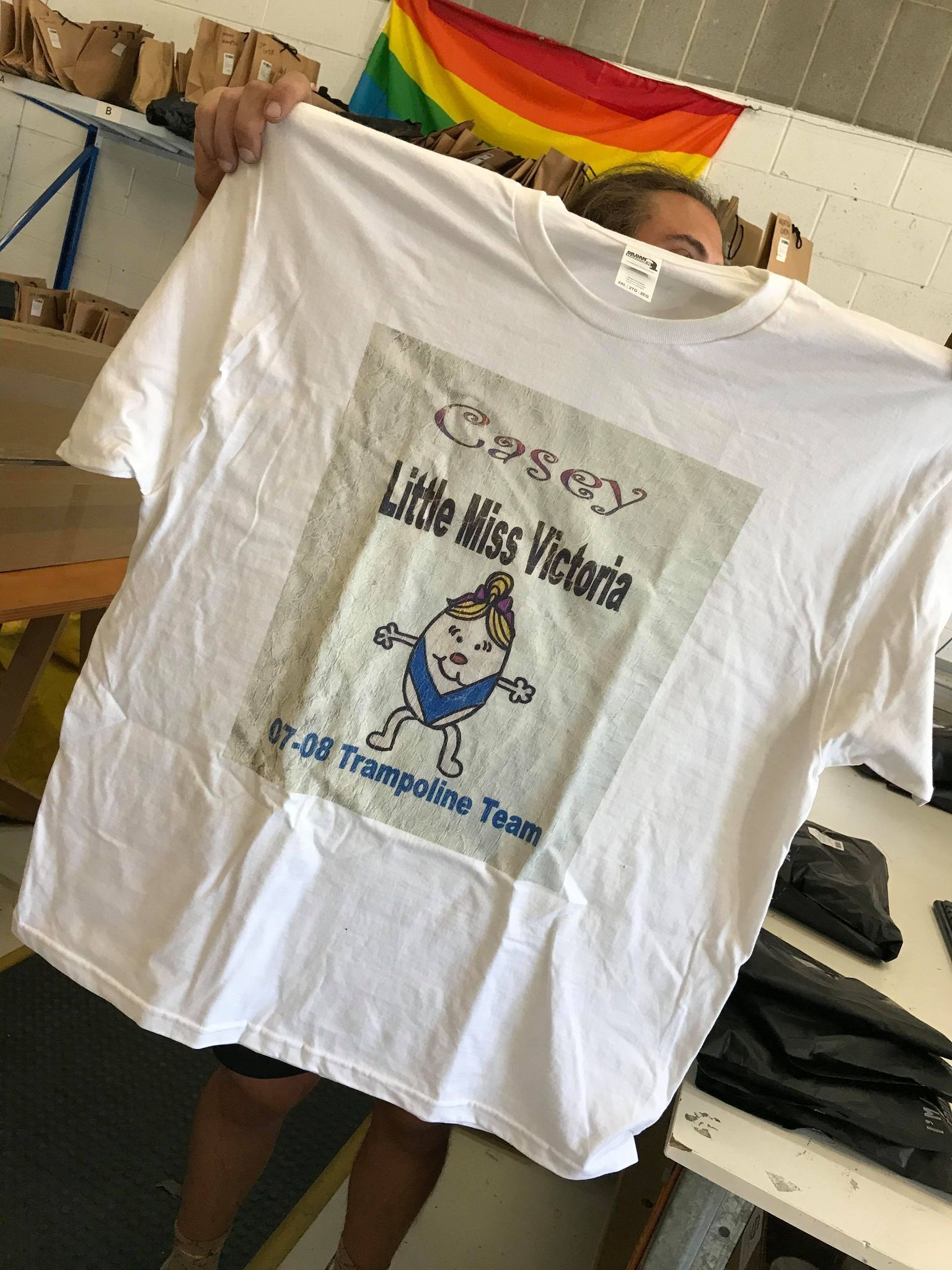 Create awesom photos on fabric custom printed