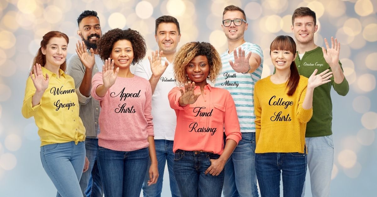 Where to buy custom printed Church activity shirts