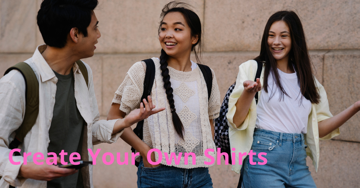 School and university T-shirts printed