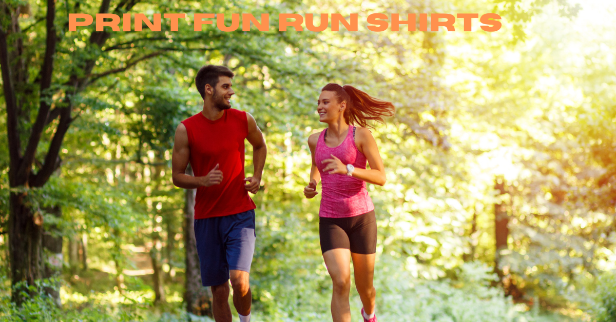 Get T shirts printed for Fun Runs