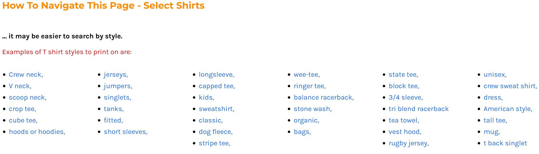 Selecting Your Shirt Made Easy