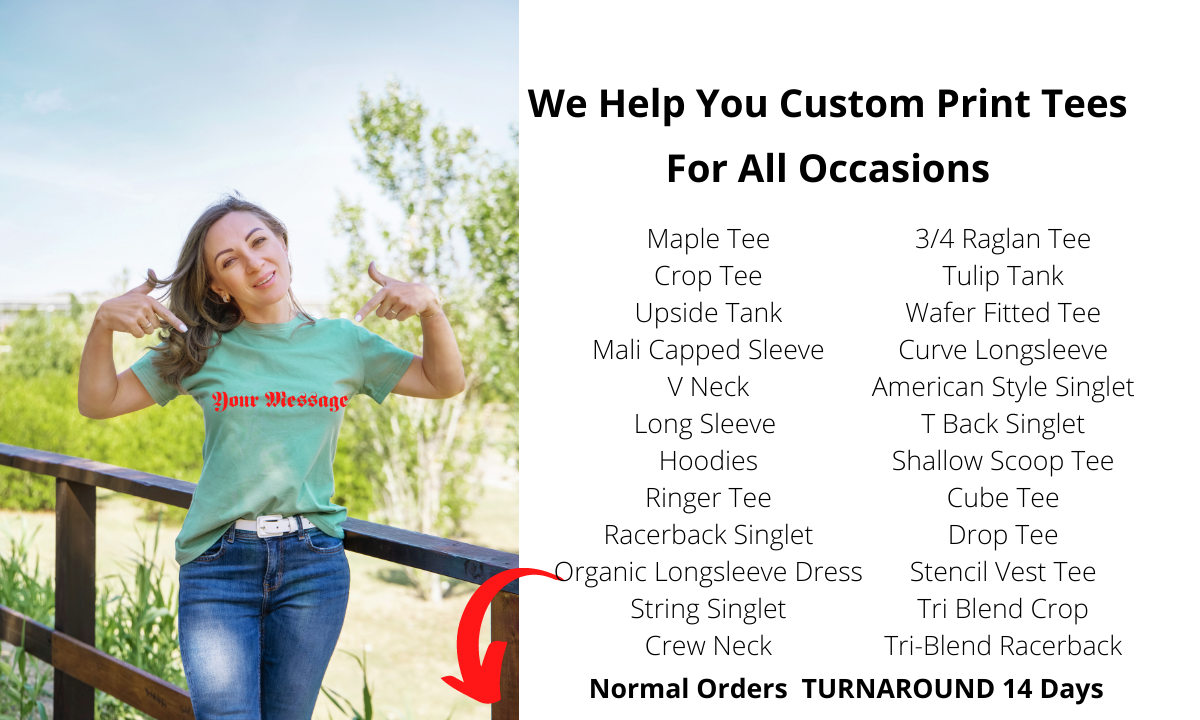 Get Shirts Printed for all Emergencies