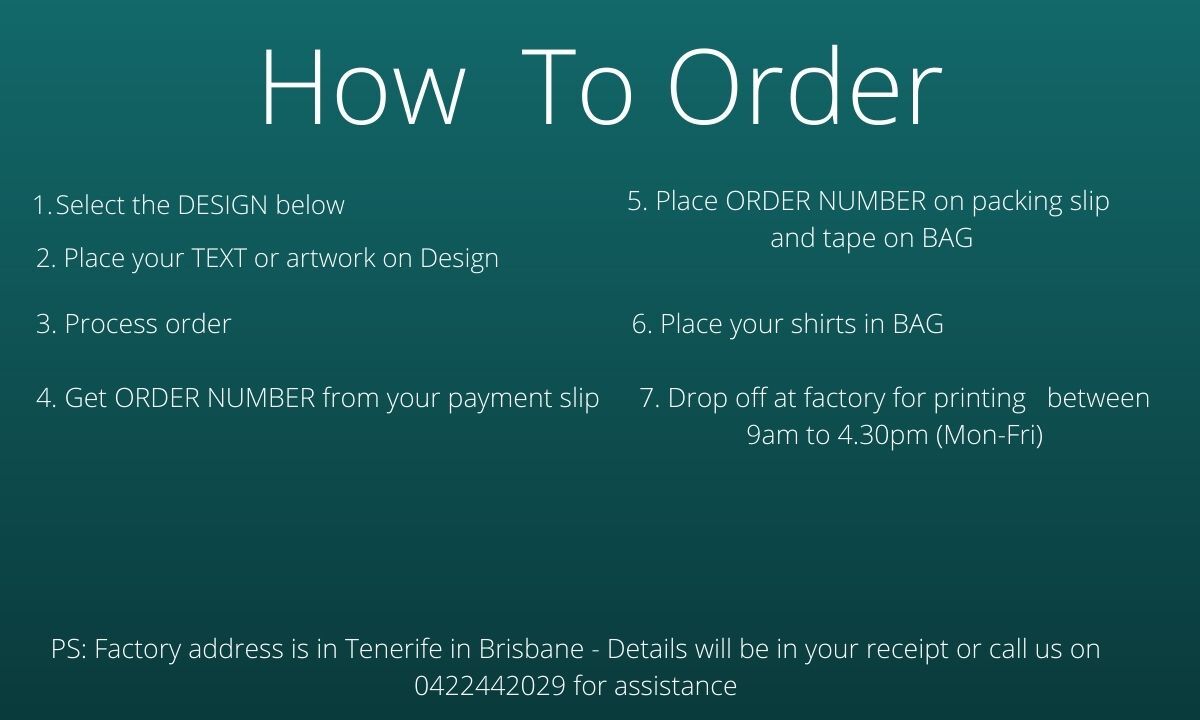 Fast Printing Of Shirts in Brisbane