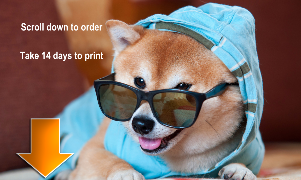 Warm fleeces for your dog printed