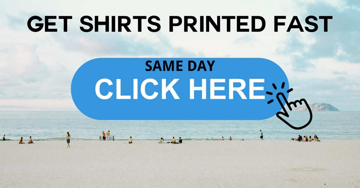 Need shirts printed fast?