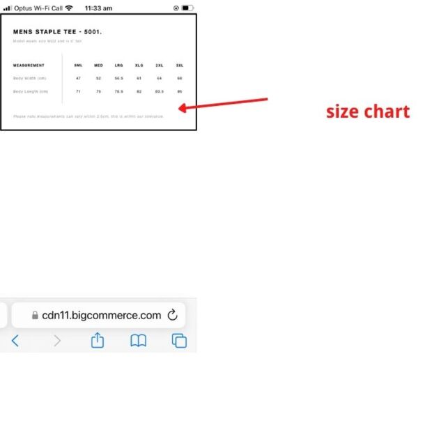 where to find shirt size charts to select t shirts