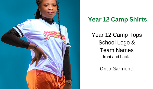 Camp shirts printed for girls