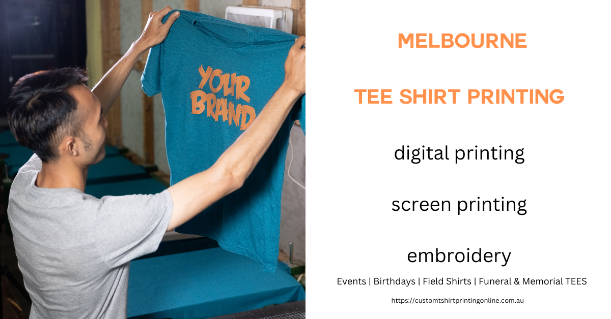 Screen printing T Shirts For Melbourne Businesses