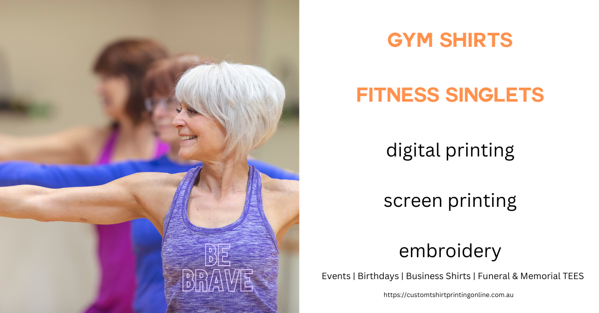 Fast T Shirts Printed For All Gyms & Fitness Clubs in Melbourne