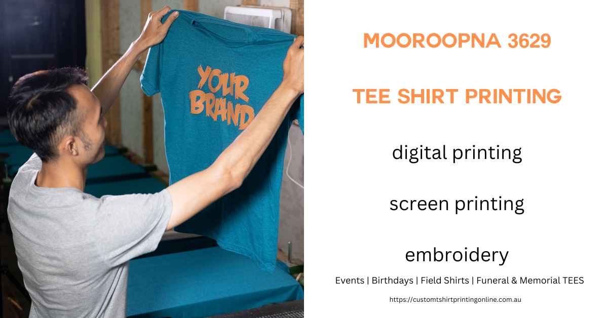 Screen printing T Shirts For Mooroopna Businesses