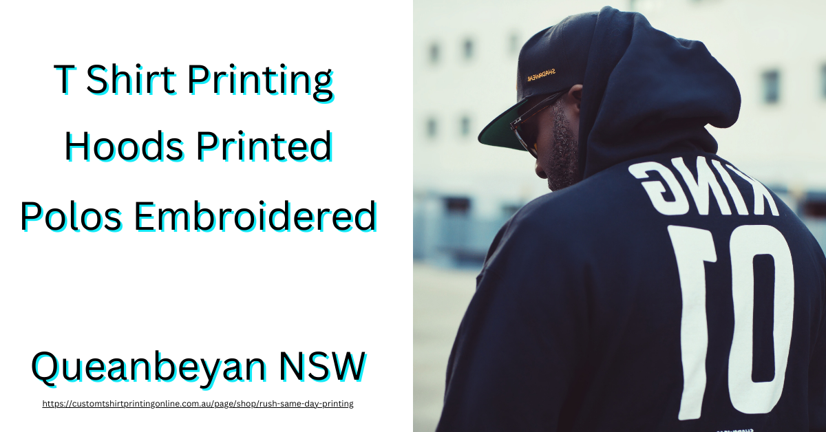 Urgent T-shirts Printed - Rush Jobs Queanbeyan T shirt Printing