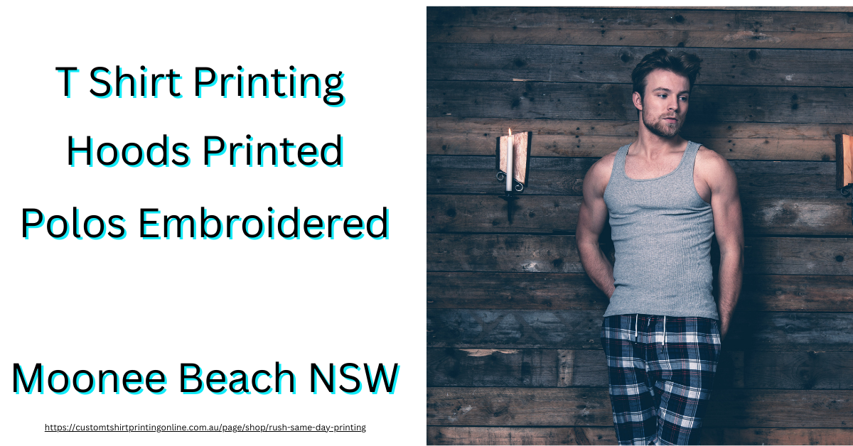 Urgent T-shirts Printed - Rush Printing Moonee Beach NSW T shirt Printing