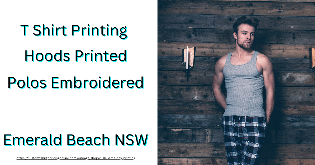Urgent T-shirts Printed - Rush Printing Emerald Beach NSW T shirt Printing