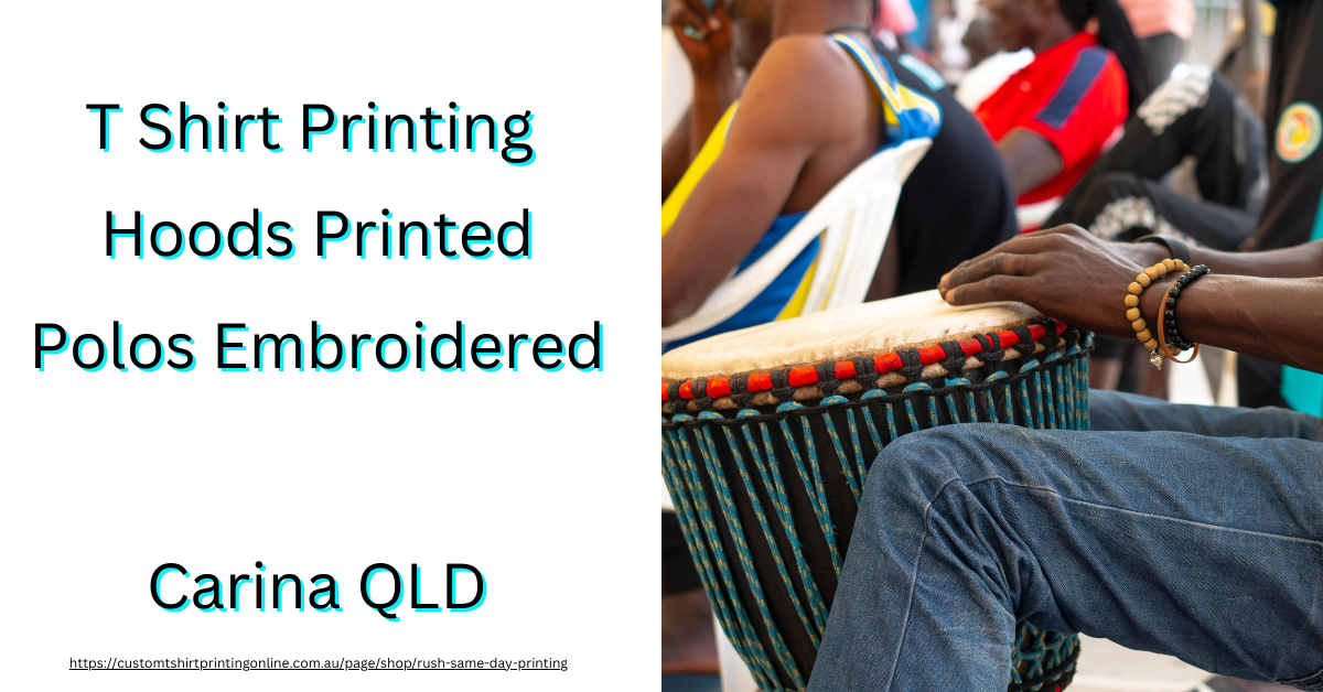 Get Shirts printed fast for businesses in Carina QLD