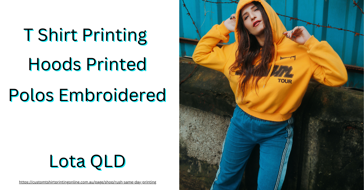 Get Shirts printed fast for businesses in Lota QLD