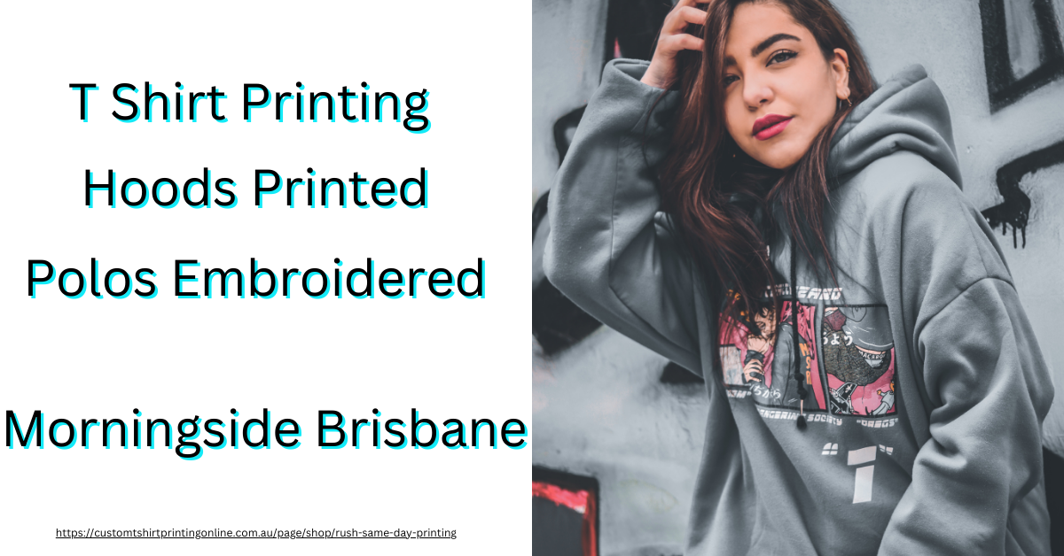 Get Shirts printed fast for businesses in Morningside QLD