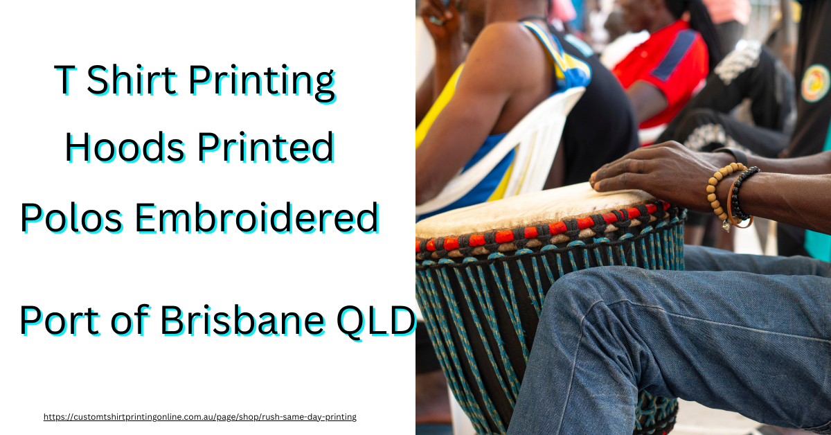 Get Shirts printed fast for businesses in Port of Brisbane QLD