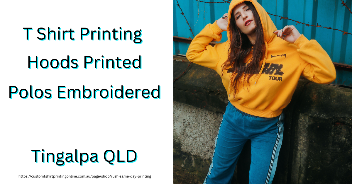 Get Shirts printed fast for businesses in Tingalpa Brisbane QLD