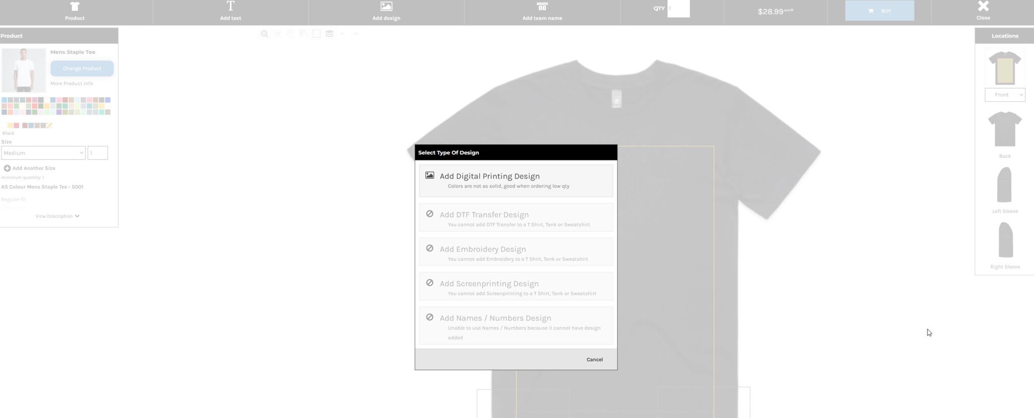 Design your own shirts with images