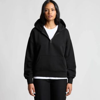 Wo's Relax Half Zip Hood 4164 Thumbnail