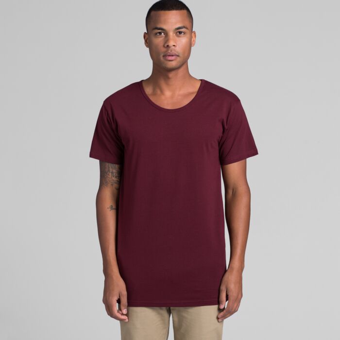 Men's AS Colour Shadow Scoop Neck T Shirt Thumbnail