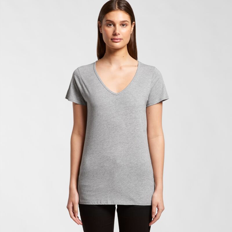 AS Colour Bevel V Neck Womens Tee Thumbnail