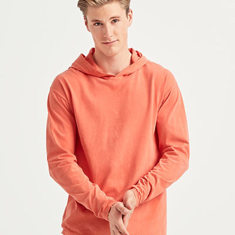 Comfort Colours Long Sleeve Hooded Tee 4900 Thumbnail