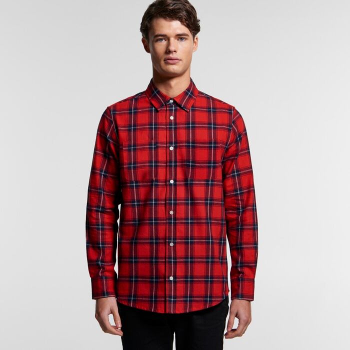AS Colour Men's Plaid Shirt Thumbnail