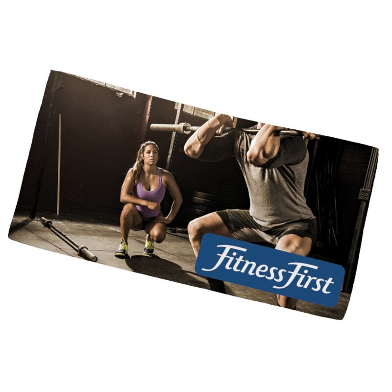 Dye Sub Gym Towel 750mm by 350mm  Thumbnail