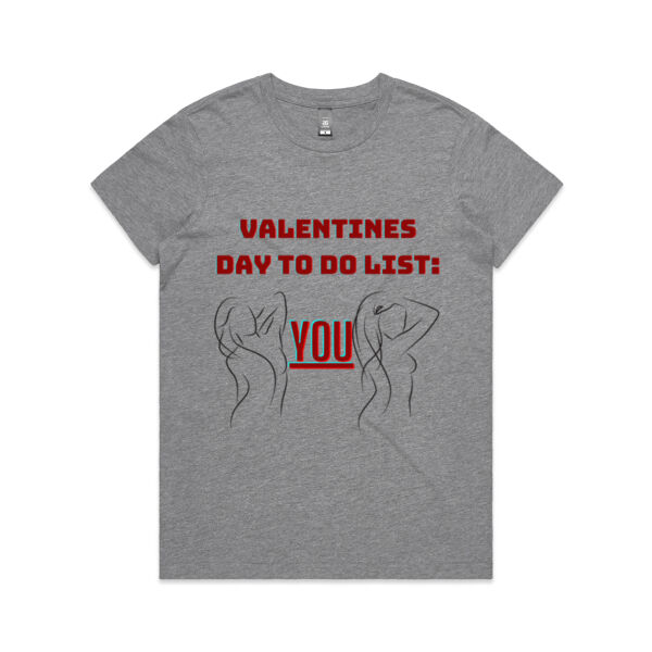 Valentines Day To Do List Shirt Thumbnail