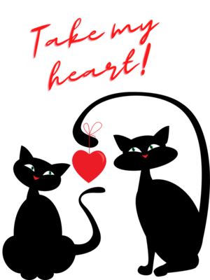 valentine day shirts for cat lovers